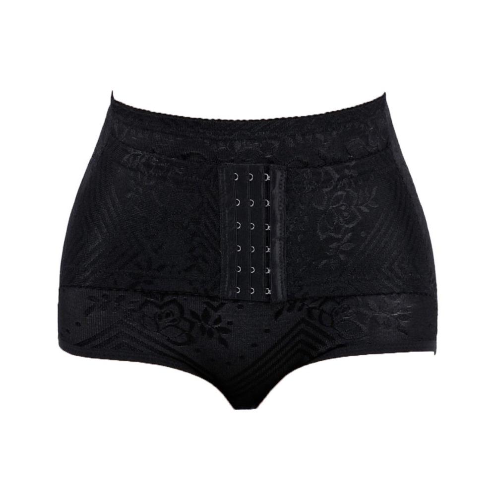 Кружевной Цветочный Послеродовой Формирователь Фигуры Застежка Бесшовное Нижнее Белье Линжери Трусики с Эффектом Подтяжки Ягодиц Женские