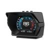 Wiiyii Car Head-Up Display, OBD2 Meter, OBD+GPS+Tiltmeter, A450 OBD2 Multimeter with Rotation Speed, Fuel