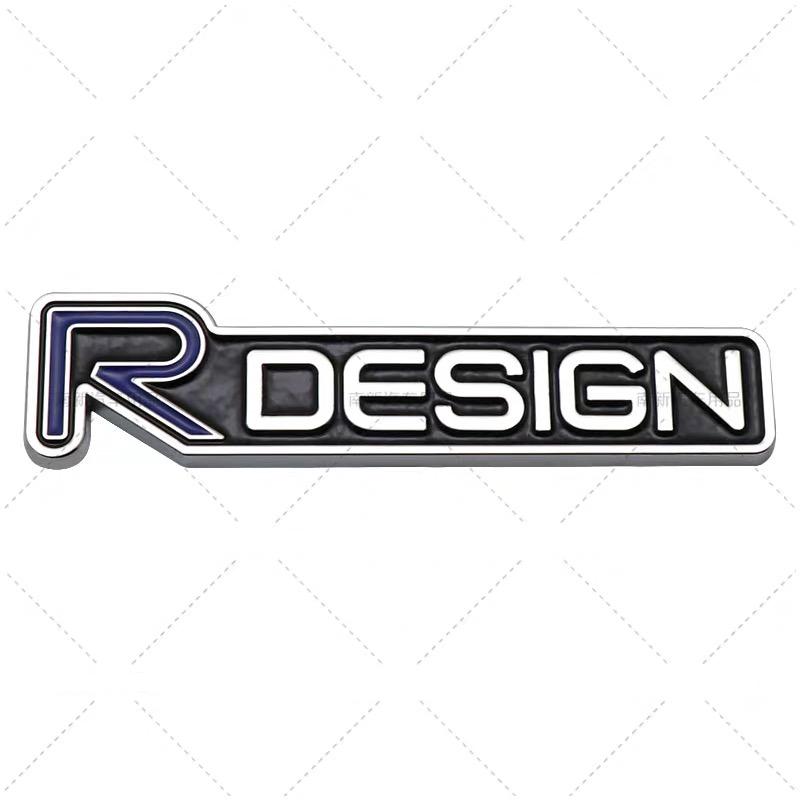sbfqv0 Volvo The RDESIGN Metal Trim On The Trunk Of A Car Applicable To Volvo AWD V40 V60 V90 XC40 XC60 XC90 S60 S80 S60L S80L T5 T6 T8