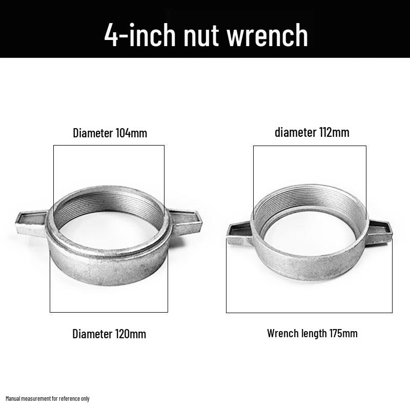 Бензиновый двигатель Водяной насос Полный набор аксессуаров: Самовсасывающий насос с алюминиевым соединителем 2/3/4 дюйма, прямым патрубком и плоской шайбой.