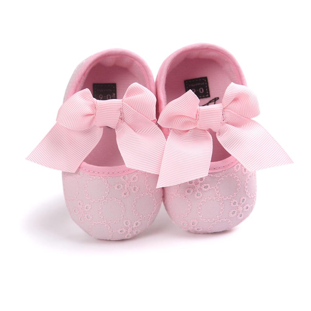 MYGGPP Bow Baby Princess Shoes Мягкая подошва Обувь для малышей Детская обувь