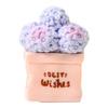 Small Tabletop Decor Miniature Potted Flower Resin Bonsai Artificial Dollhouse Accessory Tiny Fairy Garden Ornament for Diy