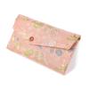 Nishijin-ori Brocade Prayer Bead Pouch, 7 Styles Available, Women's, Nishijin-ori, Made In Kyoto. Square, Phoenix and Small Flower Pink Design.