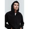 H M dryMove Zip Up Hoodie Black