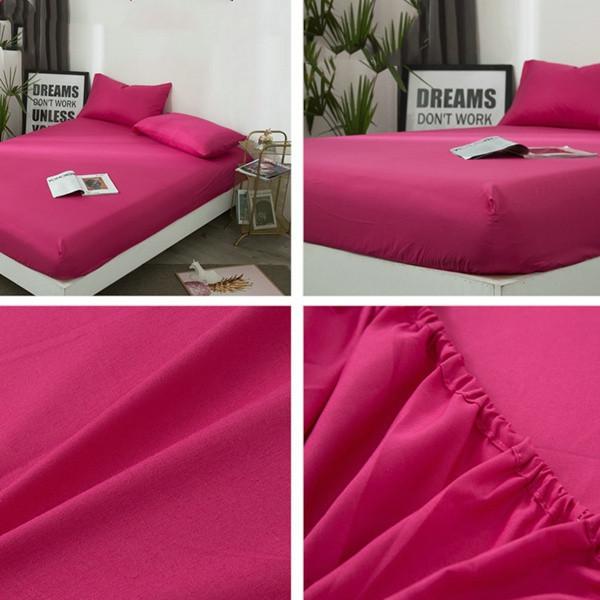 Super Waterproof Bed Fitted Sheet Elastic Rubber Band Mattress Cover Bed Protector Cover Deep Pocket Sheets Cover for Bed
