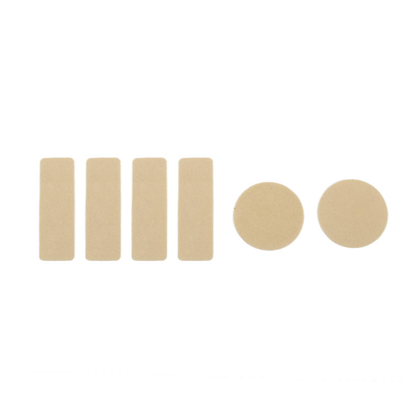 6pcs Replacement Self-Adhesive Shoe Repair Patch Microfiber Universal Heel Hole Pads Durable Sneaker Repair Pads