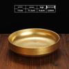 17cm retro gold