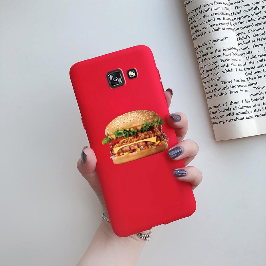 case For Samsung Galaxy A7 2017 Case Cute Painted silicon soft tpu phone back Cover Bumper For Samsung A7 2017 A720 A720f Cases