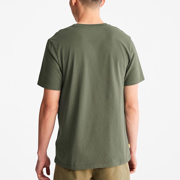 Timberland T Shirt Men's Army Green A61M1-A58