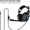 Аудиокабель с золотым покрытием для наушников Logitech Astro A10/A40/TR - Запасной кабель, Версия для настройки