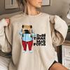 Cartoon Frog DTMF Printing Sweatshirt Debi Tirar Mas Fotos Shirt Funny Frog Pullover Unisex Long Sleeve Sweatshirts Latina Gift