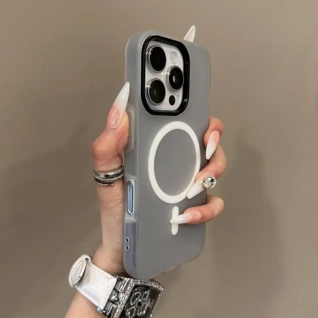 Роскошный матовый чехол для телефона Candy Magsafe с беспроводной зарядкой для Samsung Galaxy S25 Plus S24 FE S23 S22 Ultra 5G Магнитная бамперная накладка