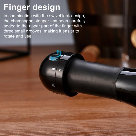 Пробка для винной бутылки с поворотным замком, многоразовая, герметичная, для вина, пива, шампанского, сохраняющая свежесть, пробка для бутылок для любителей вина
