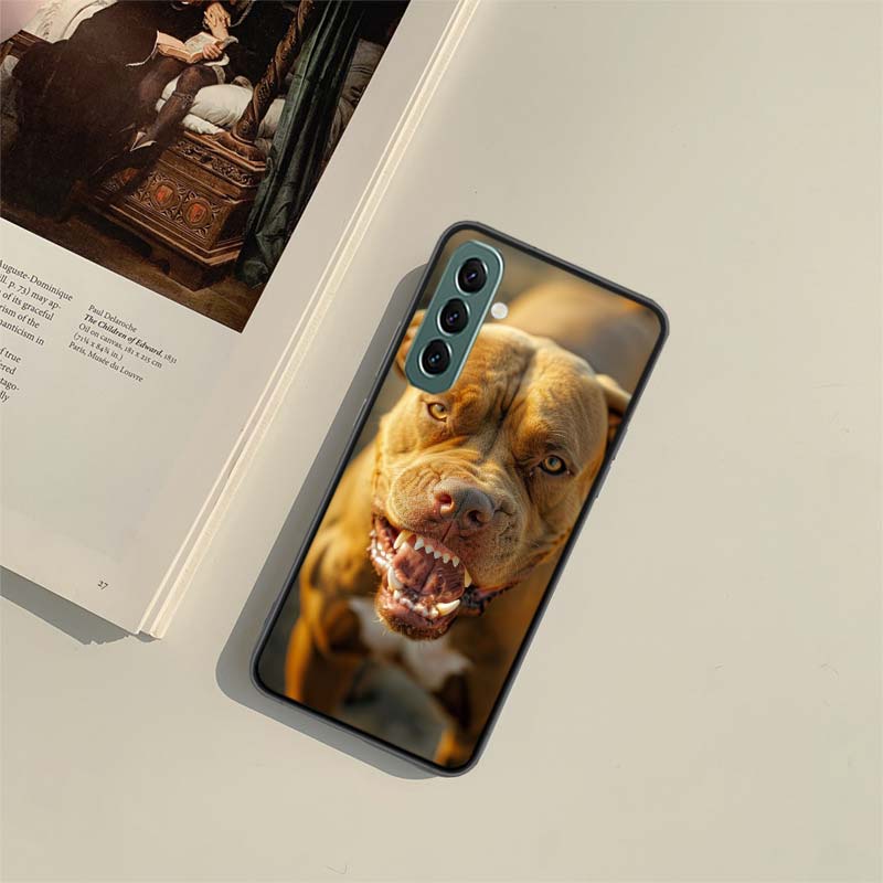 Питбуль Прекрасная домашняя собака Питбуль Чехол для телефона для Samsung A54 A14 A24 A34 A17 A37 A57 A55 A35 A25 A15 A07 A05S A04S A12 A22 A32 A52