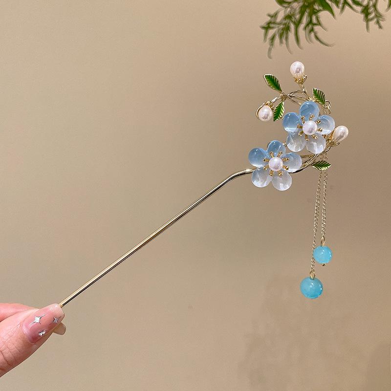 Korean Retro High-End Metal Hairpin - New Ancient Style