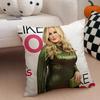 TTanya McQuoid Cushion Cover Throw Pillow Cover Hidden Button Durable Polyester Chair Cushion