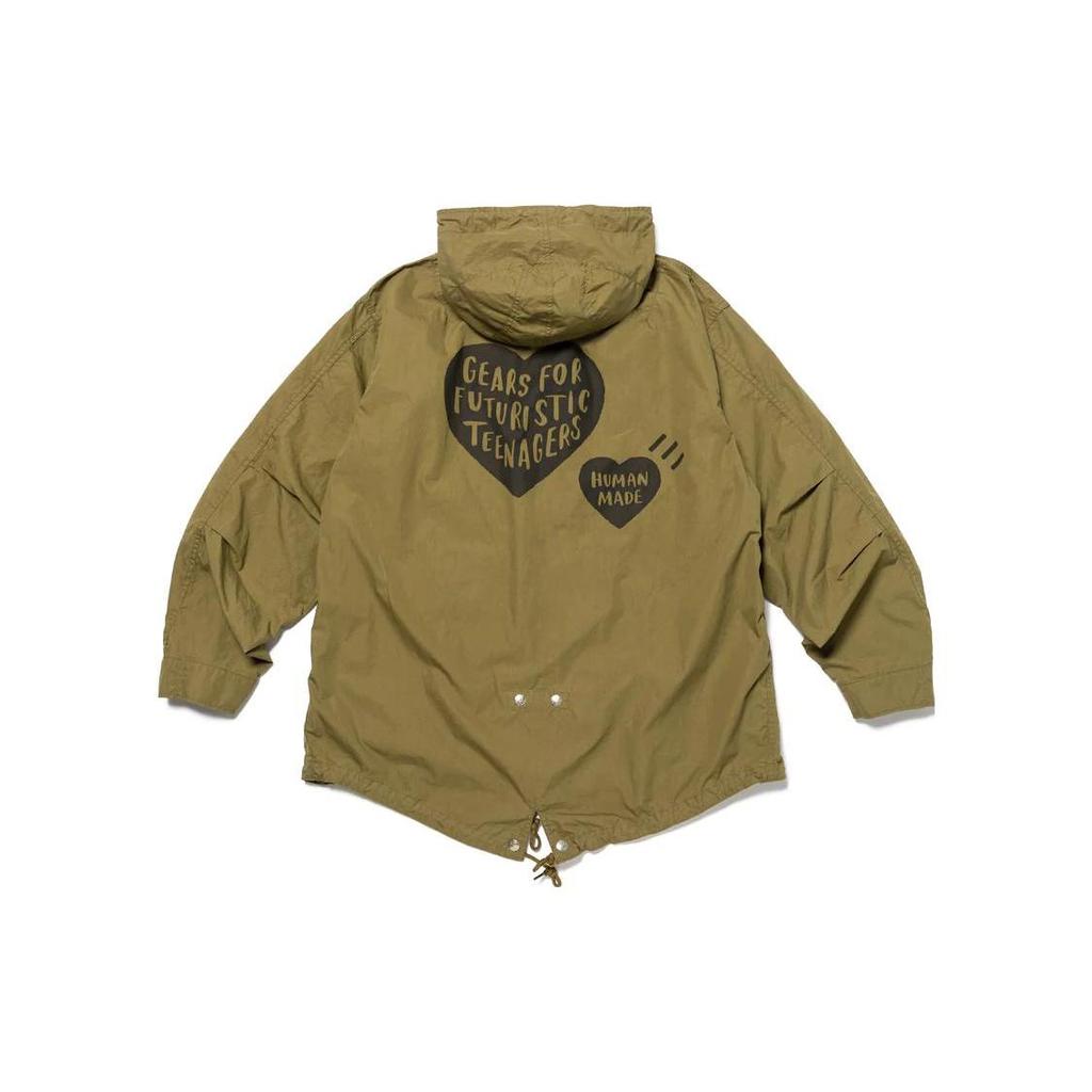 Human Made logo-print hooded jacket HM26JK001