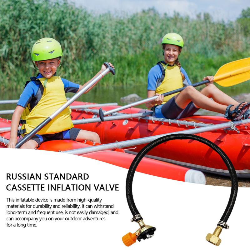 Tank Converter Refill Adapter Hose Air Tank Drain Valve Plug Extent Tube Burner Adapter Refill Adapter For Camping Stove Outdoor