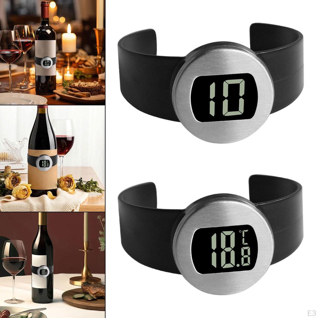 Термометр для винной бутылки для домашнего пивоварения, бытовой детектор температуры