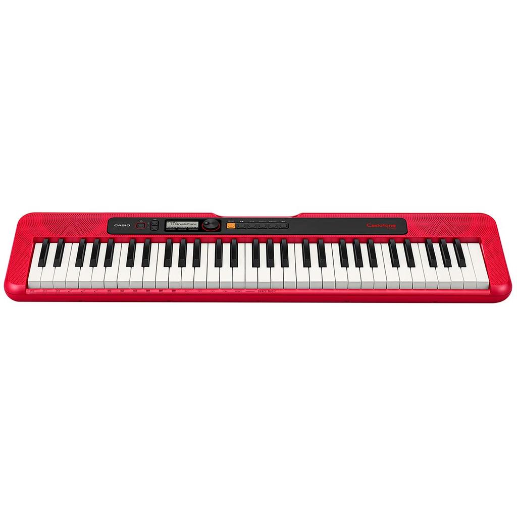 Casio Электронное пианино Casiotone CT-S200RD 61 клавиша Портативное Легкое Компактное Популярный Дизайн Режим Танцевальной Музыки