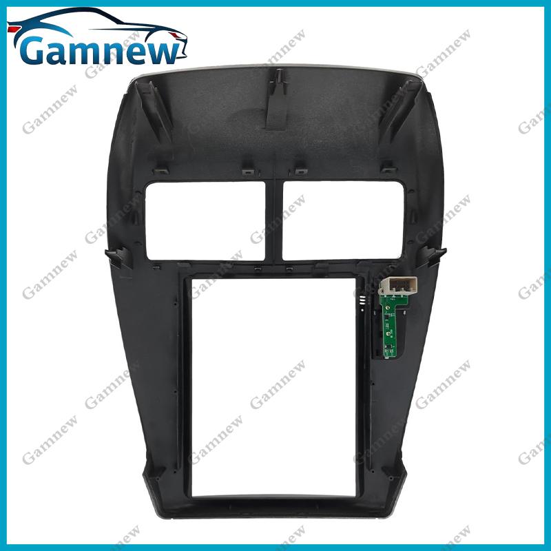 9.7 Inch Car Frame Fascia Adapter Android Radio Dash Fitting Panel Kit For Mitsubishi ASX Outlander Sport RVR Peugeot 4008