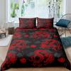 Bedding Set 3D Dragon Printing Bedclothes Duvet Cover with Pillowcases Polyester Comforter Cover King Queen Twin Home Textiles