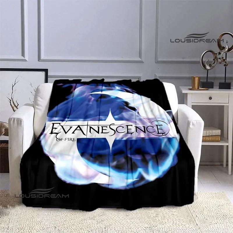 EvaneScence Плед с ретро-принтом Модный теплый плед Фланелевый плед Постельное белье Домашний дорожный плед Подарок на день рождения