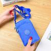 Women's Nylon Multipurpose Bag: Crossbody, Mobile, Coin Purse, Wrist & Neck Bag for Running