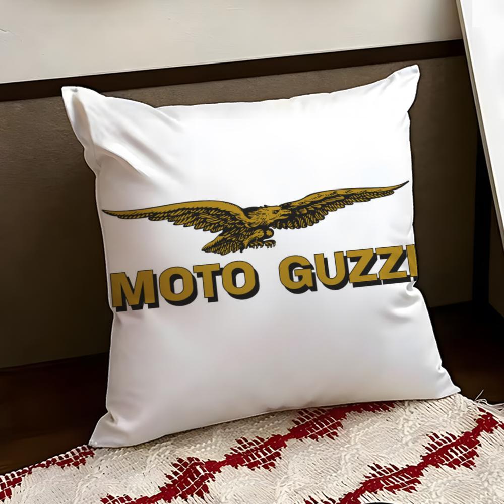 MMoto GGuzzi Cushion Cover Reversible Soft Durable Pillow Cover Home Car MultiScene Use for Daily Comfort