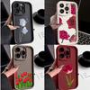 LZ16 Flower Silicone Phone Case for Infinix Smart 9 Hot 40i Tecno Camon 20 Pro Moto G22 G30 OnePlus Google Pixel 9 Shockproof Back Cover