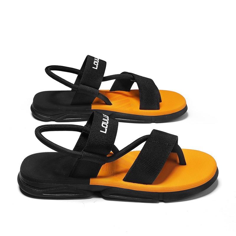 New Men's Sandals Dual Use Summer Men's Style Wear Platform Sandals Trend Beach Sandals Shoes D590