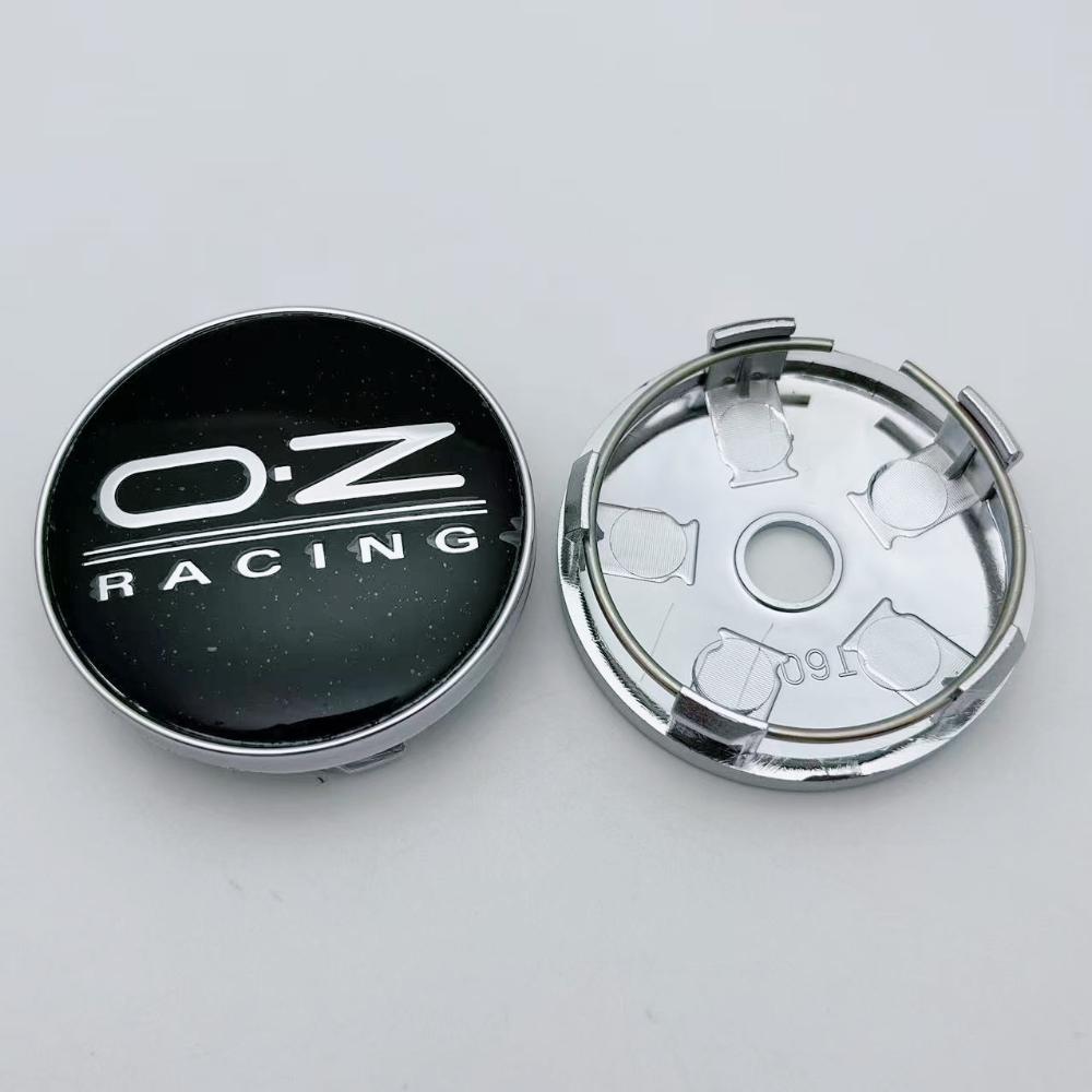 4 шт. 60 мм Центральные колпачки колес автомобиля с логотипом OZ O.Z Racing, значок, колпаки ступицы колеса, автоаксессуары