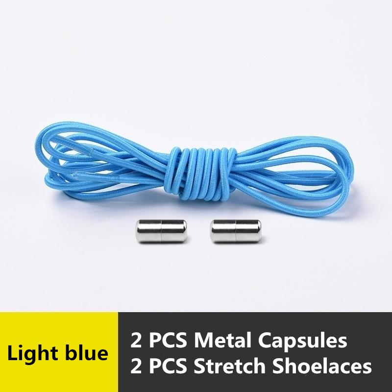 1 пара эластичных шнурков с фиксатором, детские кроссовки для взрослых, быстрые шнурки, ленивые шнурки для обуви