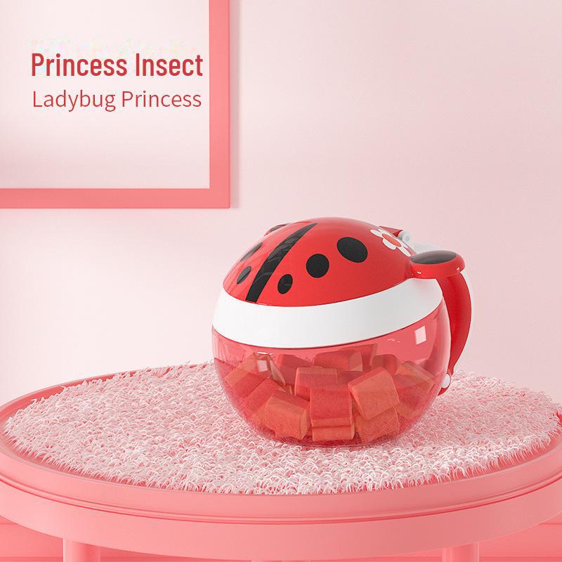 «Запечатанная миска для закусок из тритана с рисунком для детей — подходит для улицы и малышей»