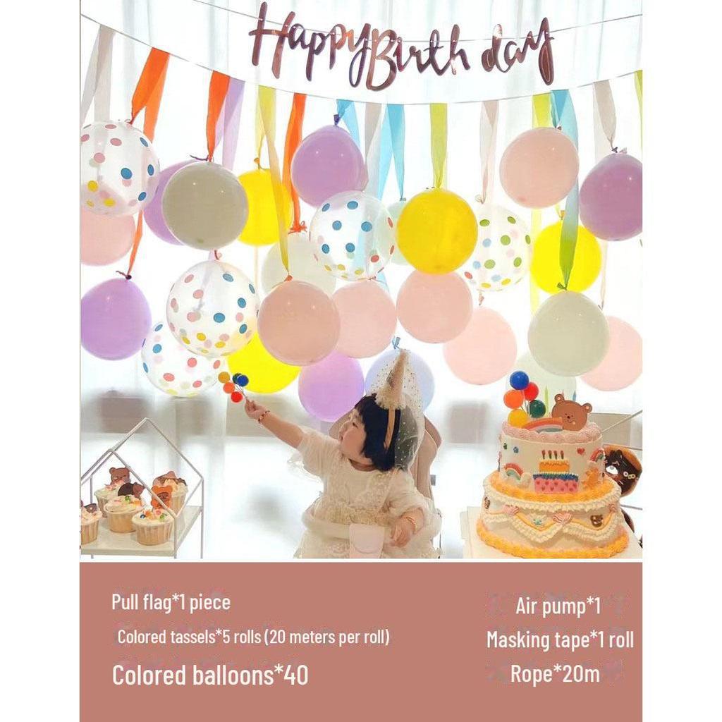 Маленькая красная книга с кисточками, украшение на день рождения для девочек