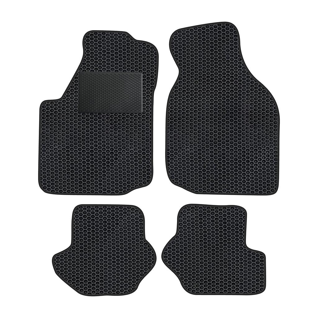 Fo015_Eva_Pod - Complete Set Of Eva Car Mats Suitable For Ford Fiesta 1990-1995 (With Additional Reinforcement)