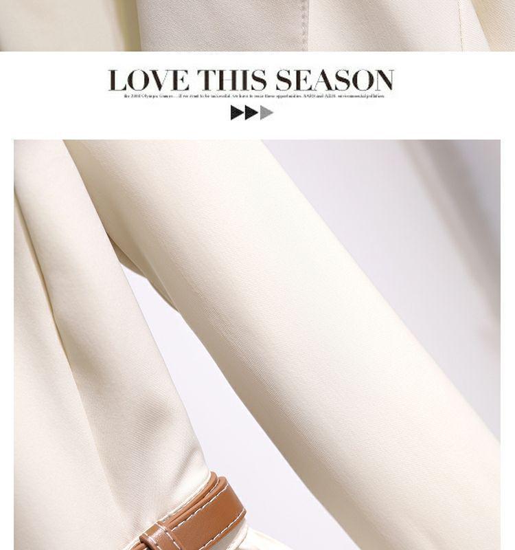 Осень 2025 Платье для похудения с длинным рукавом во французском стиле для женщин