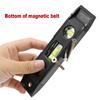 Magnetic Spirit- Level 6 Inch Small Torpedo Lightweight Pocket Brick Levels Bubble Tube Magnet Bubble Carpentry Tool Accessories