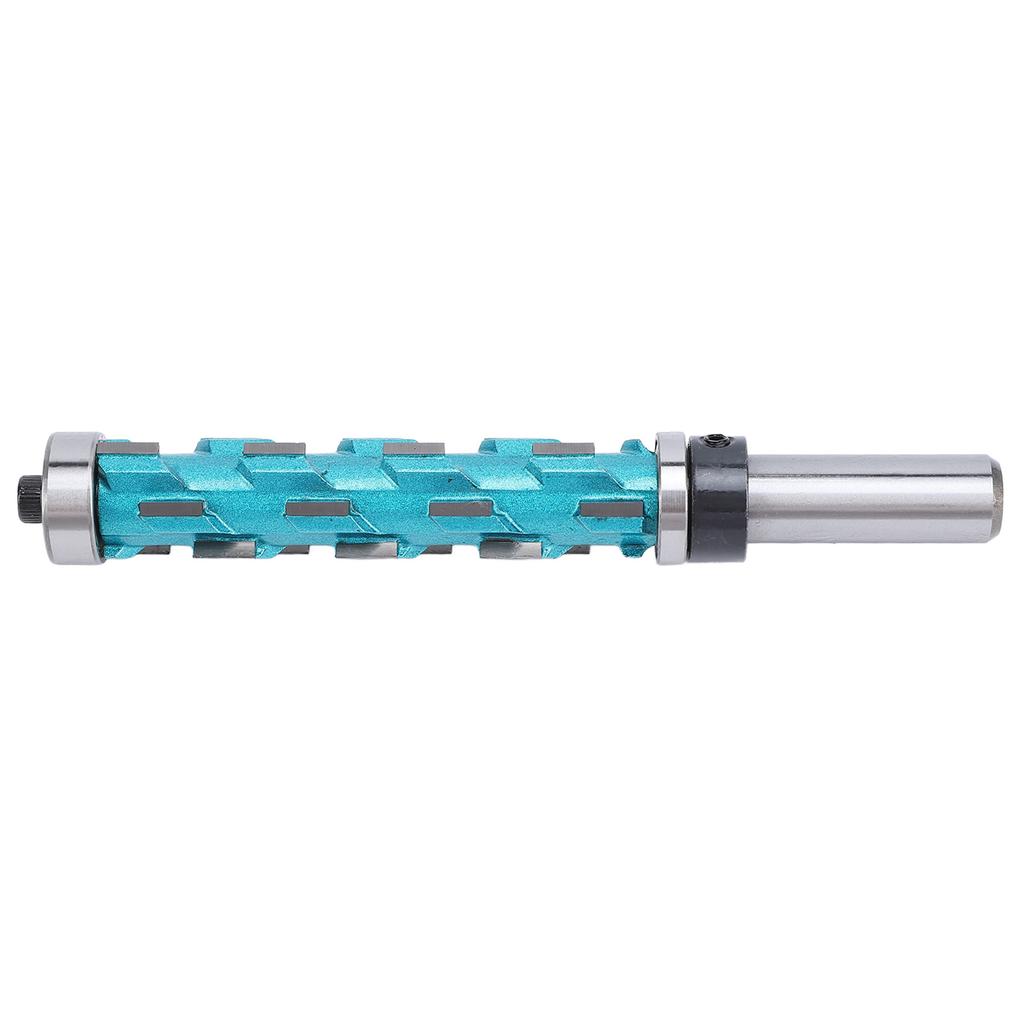 Flush Trim Spiral Router Bit 1/2in Shank 3/4in Cut Diameter Double Bearing Carbide Router Bit for Wo