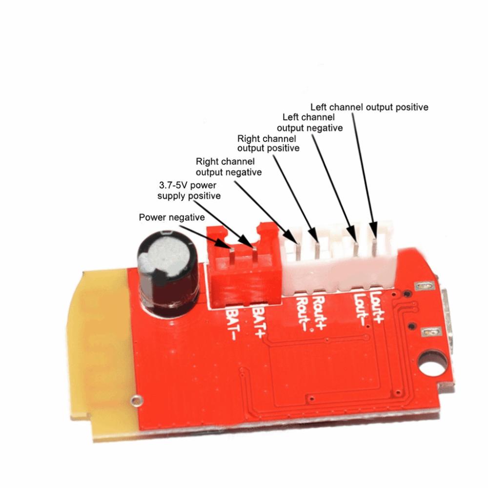 5W+5W Amplifier Module CT14 AMP Board USB Charging Bluetooth Amplifier Module  Audio Amplification