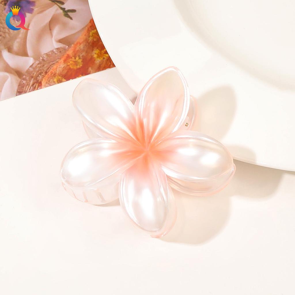 Fashion Bauhinia Egg Flower Hair Clip Back Head Bun Grab Clip Shark Hair Clip Accessories