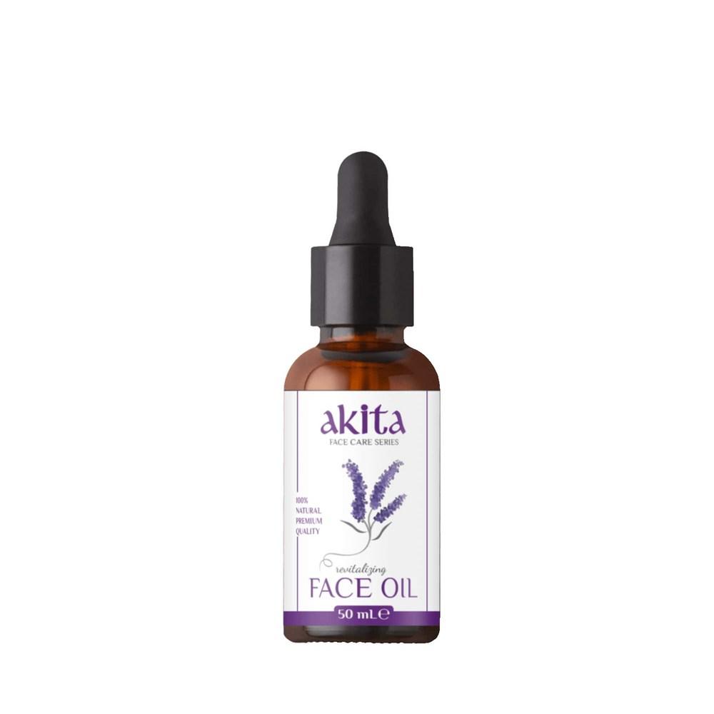 Certified Organic Natural Oil Akita Face Oil Lavender 50ml, 50ml, 1 Piece