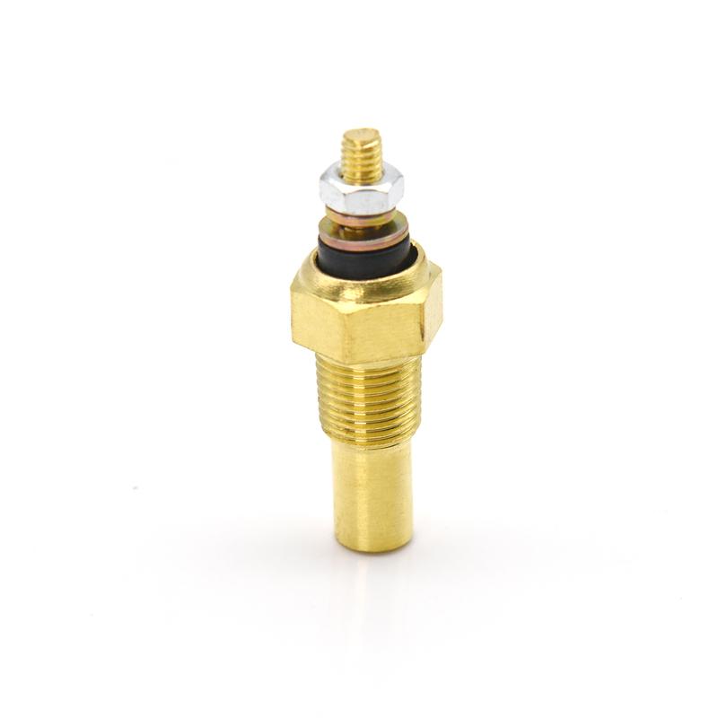 MAIMEIMI Pointer 40~120℃ Water Temperature Gauge With Sensor 10MM WHITE LED 52MM Water Temp Meter Indicator for Auto Car 12V