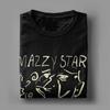 Мужская футболка Mazzy Star Leisure Cotton Tee Shirt Short Sleeve Band Music T Shirts Round Neck Clothes Classic