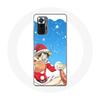 Case for Xiaomi Redmi Note 10 Pro Anime One Piece Luffy Christmas Day 2023