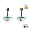 EDP1682-1 2 Pieces Rear Door Hinge Brake Stop Check Assy Limiter Strap for Mitsubishi Mirage MK6 Attrage Space Star A00/LA, A10 2012-On 5732A092