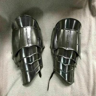 Средневековые стальные наплечники, броня, плечо, рыцарь, воин, плечо, боевой воин, костюм на Хэллоуин