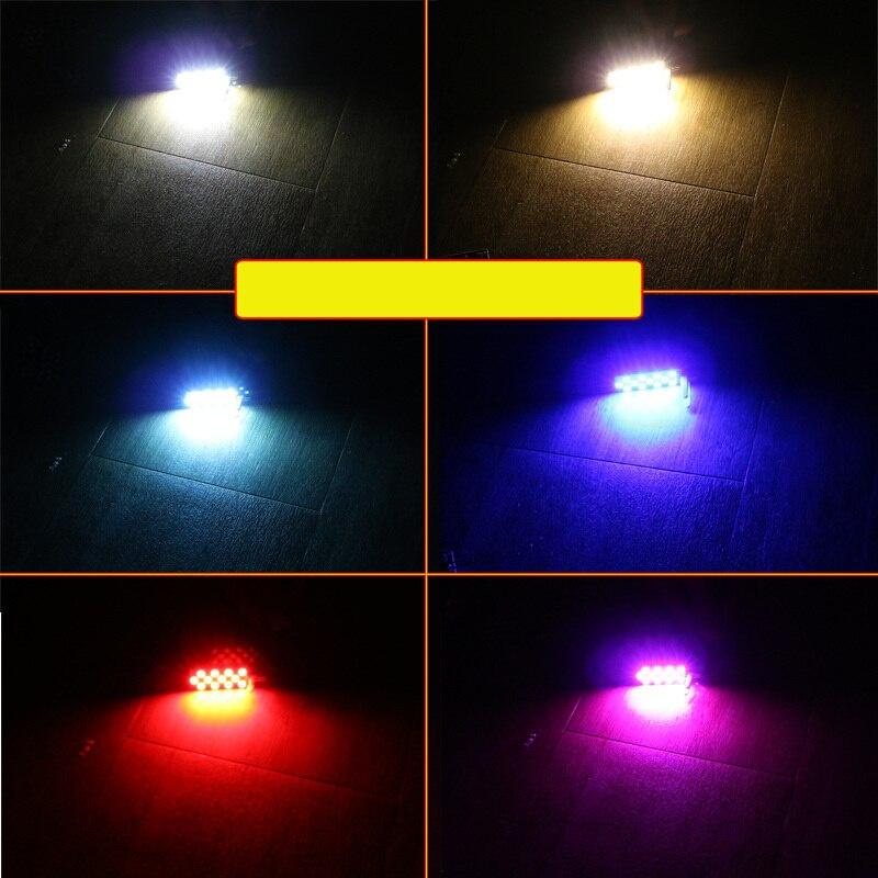 Для SKODA Kodiaq Karoq VW Arteon SEAT 2 шт./лот 12 В CANBUS без ошибок 12 светодиодов салона автомобиля подсветка пространства для ног