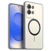 Матовый полупрозрачный магнитный чехол для телефона для Xiaomi Redmi 17 5G, 17 Мягкий ТПУ чехол