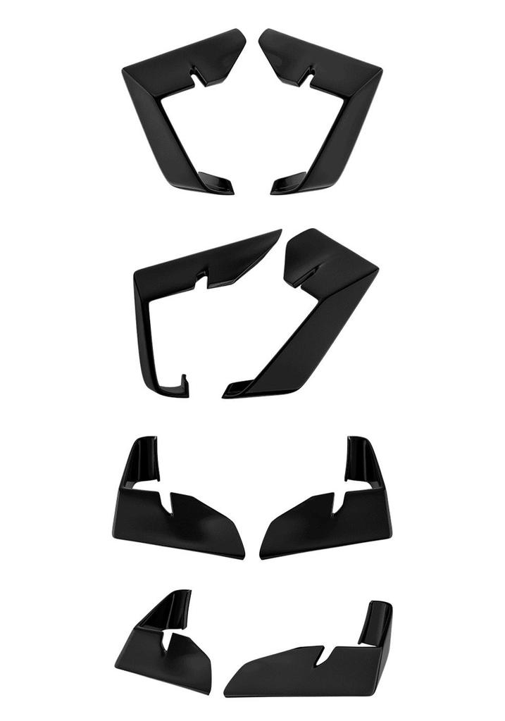 Модифицированный ветровик для мотоцикла Kawasaki ZX-6R/ZX-636 2023-2025, элемент обтекателя